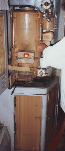 Wasserspender in der Transsibirischen Eisenbahn